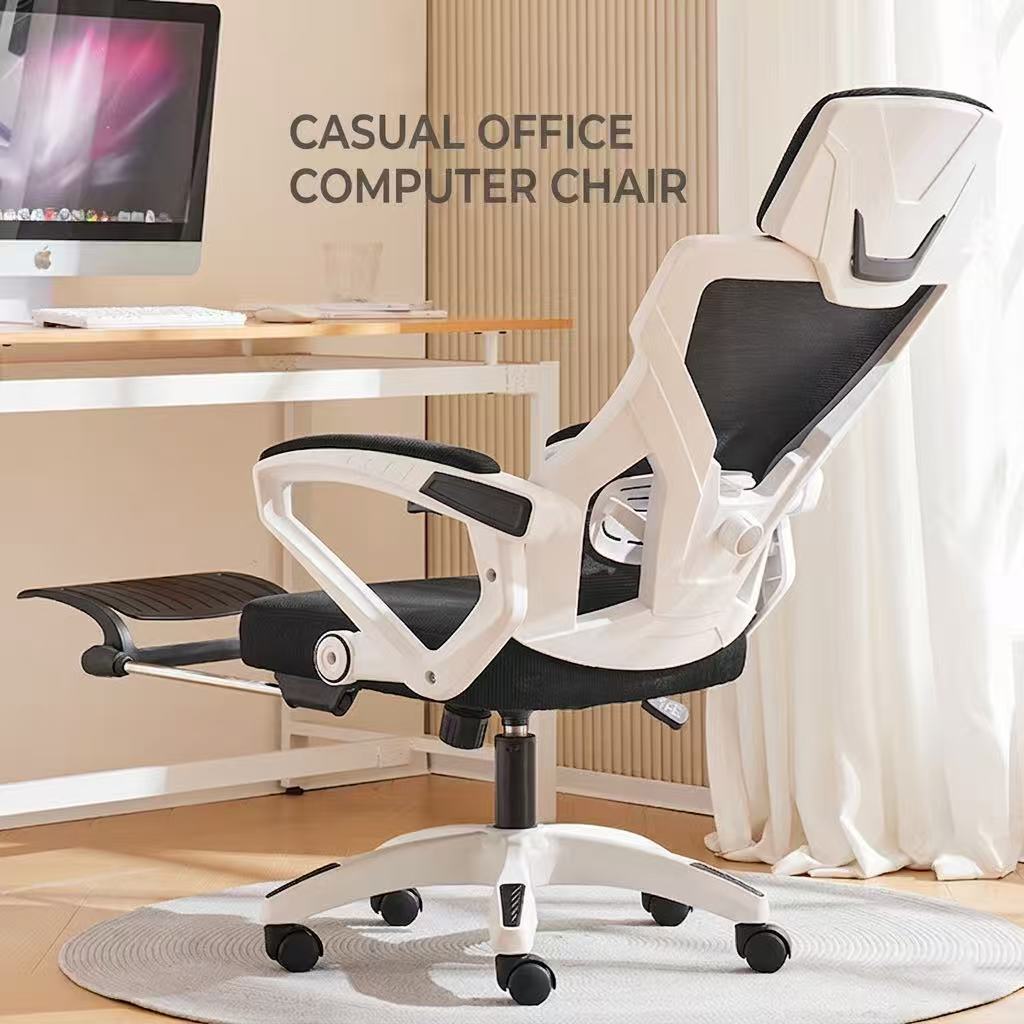 Footrest Under Desk - Sedia da Gaming Ergonomica con Poggiapiedi,