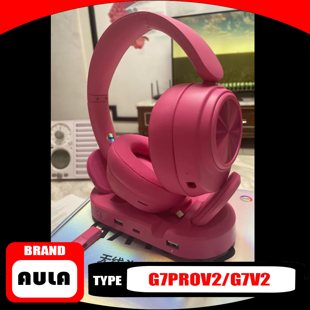 Video Gaming & Esports Usd Acc - Cuffie Over-Ear AULA G7 Pro V2
