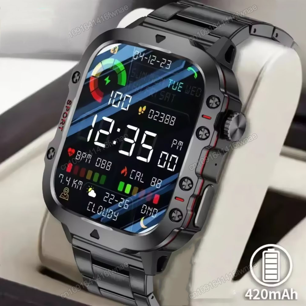 Phase Esports & Gaming Festival - Smartwatch Militare 2026 GPS Uomo Torcia